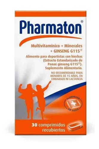 Pharmaton X 30 Comprimidos