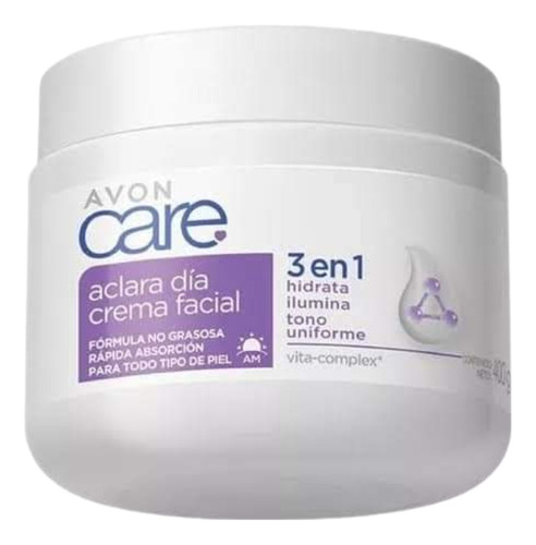 Crema Aclaradora Facial De Día 3 En 1 Con Vitaminas De 400g 