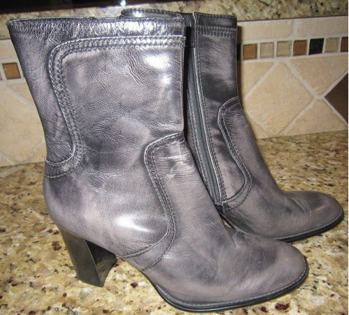 Nine West Botas Media Caña Gris Usa 6.5-36