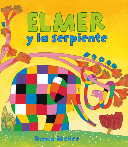 Elmer y la serpiente (Elmer. ÃÂlbum ilustrado), de McKee, David. Editorial Beascoa, tapa dura en español