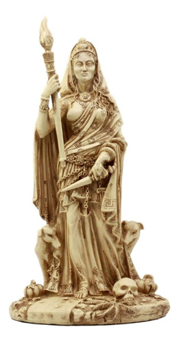 Estatua De Hécate, Diosa Griega De La Magia Y Brujería Wicca