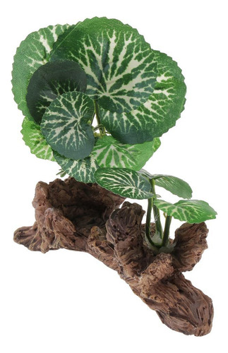 2 Plantas De Hierba De Agua Artificial De Resina Para Tanque