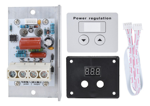 Regulador De Voltaje Digital Dimmer 10000w Scr Control De Ve