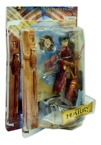 Mattel Harry Potter & The Sorcerers Stone Quidditch Harry