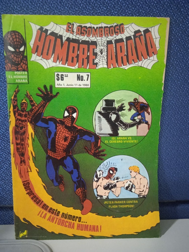 Marvel Comics Hombre Araña Novedades N. 7 Vintage Spiderman