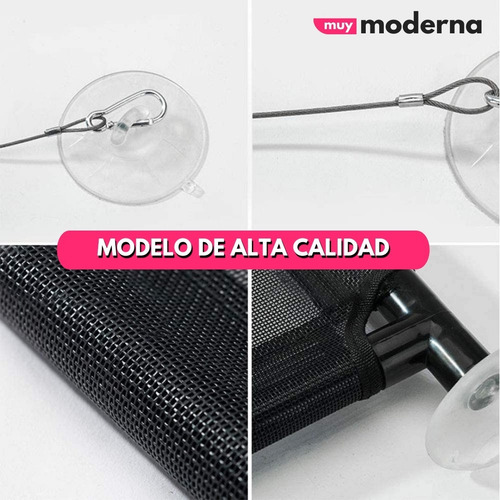 Imagen 3 de 7 de Cama Colgante Gato Para Ventana Ventanal Hasta 25kg Muymode®