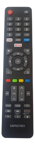 Control Remoto Para Tv Smart Jvc Modelo  Rm-c3282