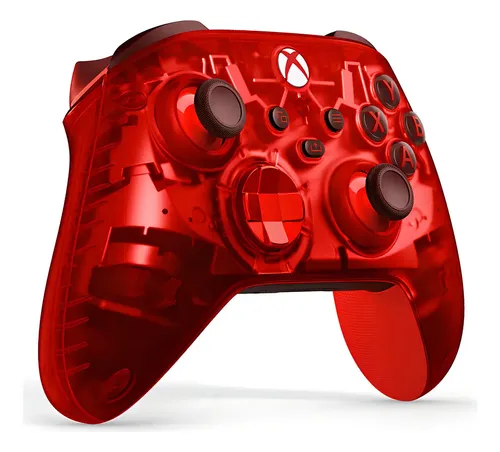 Xbox One Series S X コントローラー Controle Sem Fio Xbox Series S X One Vermelho Transparente