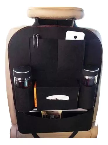 AXELECT Organizador de maletero de coche, organizador colgante para asiento  trasero con 9 bolsas de almacenamiento grandes, organizador ordenado para