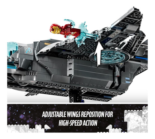 Set De Juguetes Para Construir Naves Espaciales Lego Marvel