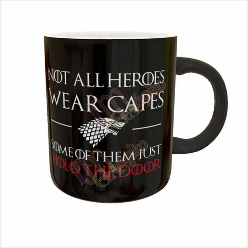 Taza Dejalo Cerrado Hodor Español O Inglés Juego De Tronos