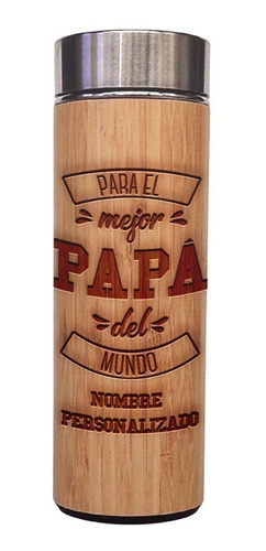 Imagen 5 de 10 de Termo Personalizado Con 2 Grabados Láser