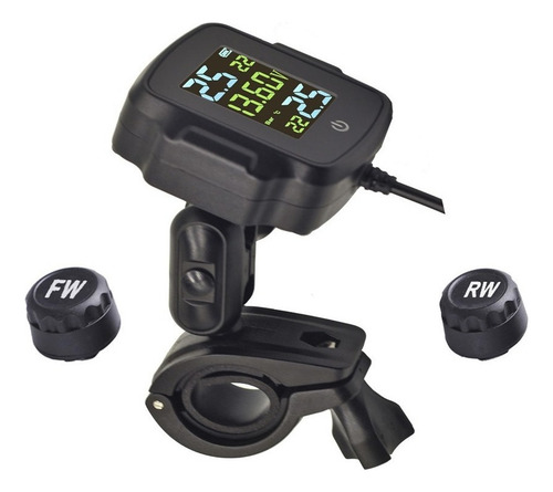 Sensor Tpms Monitoramento Moto Pressão Temperatura Pneus