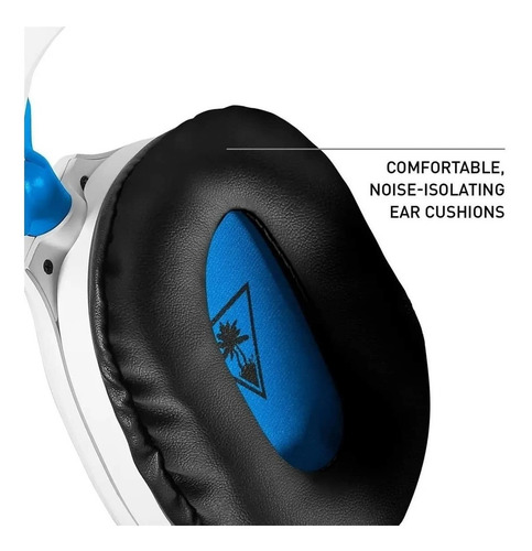 Imagen 5 de 5 de Auricular Gamer Ps4 Turtle Beach Earforce Recon 70p White