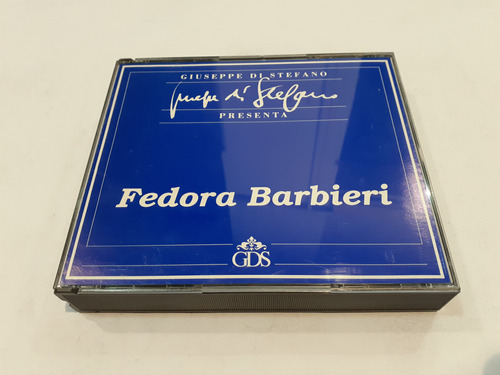 Giuseppe Di Stefano Presenta: Fedora Barbieri 2cd 1990 Suiza