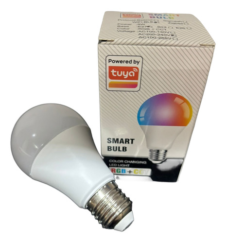 Lámpara Led Smart Rgb Cálida Fría Manejo Por App Rgb