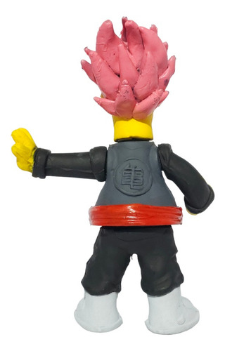 Figura Juguete Los Simpson Parodia Homero Goku Black Dragon