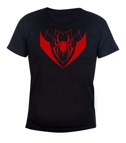 Remera Hombre Algodón Spiderman Miles Morales Hombre Araña