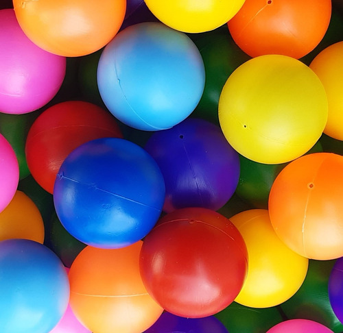 Pelotas Plasticas Para Piscinas De Pelotas, Set 100 Unidades