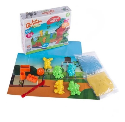 Imagen 2 de 5 de Masa Arena Mágica Set Granja De Zenon C/accesorio Original