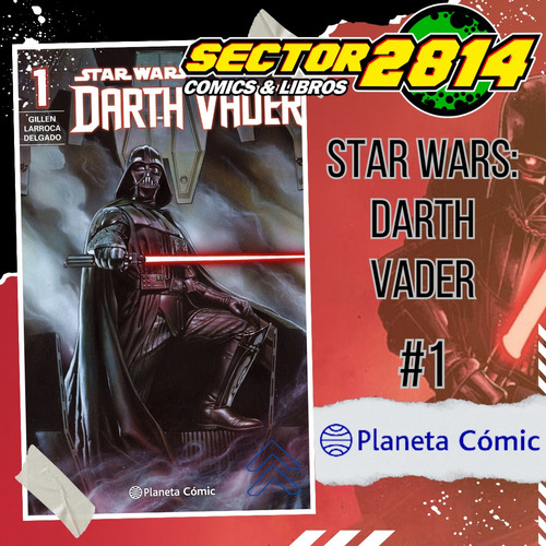Star Wars: Darth Vader 01 Planeta Comic