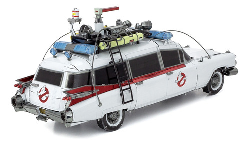Maqueta Metalica Metal Earth Ecto-1 Cazafantasmas Figura 3d