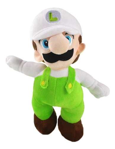 Luigi Personaje De Super Mario Bros Peluche Muñeco Juguete 