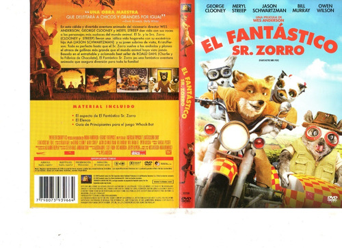 El Fantástico Sr. Zorro - Dvd Original - Buen Estado
