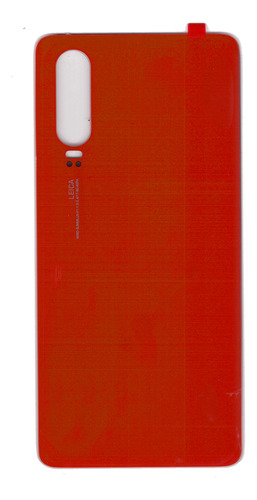 Tapa Posterior Compatible Con Huawei P30 Roja