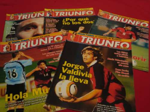 Seleccion Chilena, Revistas Triunfo 2004 Al 2005 (5)