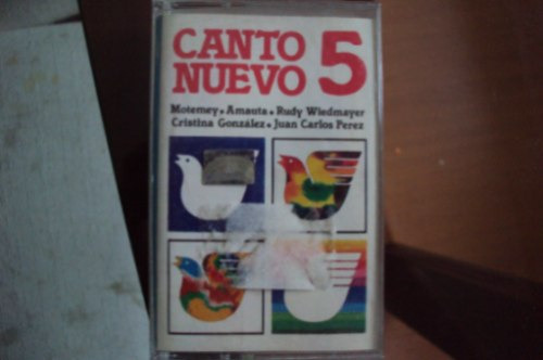 Caset Canto Nuevo Vol 5 Motemey Amauta, Otros Sello Alerce