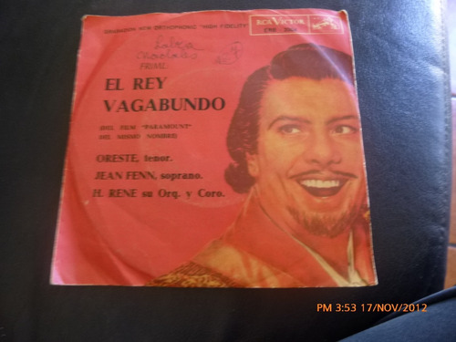 Vinilo Single Doble El Rey Vagabundo ( H10