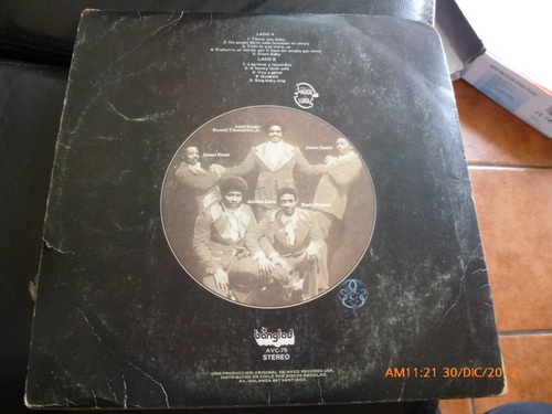 Vinilo Lp The Stylistics Thank You Baby- Sing Babysin(u374
