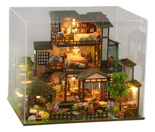 Casa De Muñecas Diy Miniatura Mini Casa Hecha A Mano Modelo