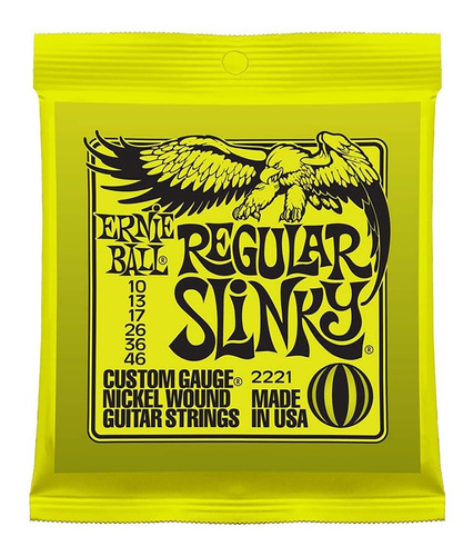 Encordado Eléctrica Ernie Ball 2221 Regular Slinky - Plus