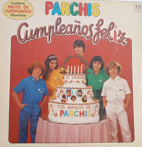 Parchís Cumpleaños Feliz Lp De Colección Fotos (Usado)