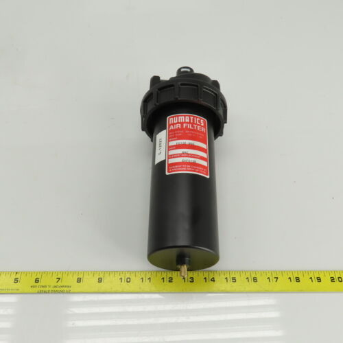 Numatics F612e-06g Inline Air Filter 3/4 Npt 300psig 15 Ssy