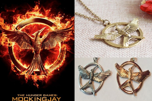 Collar Mocking Bird Juegos Del Hambre Sinsajo Fashion Potter