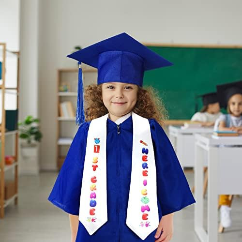 3 Piezas De Graduación De Jardín De Infantes, Gorro, Bata, E