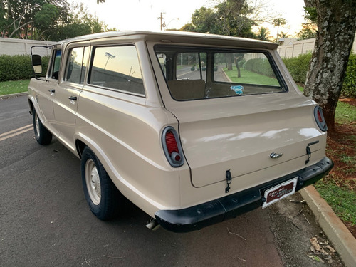Veraneio Std, 1987, 4.1 Álcool, Placa Preta