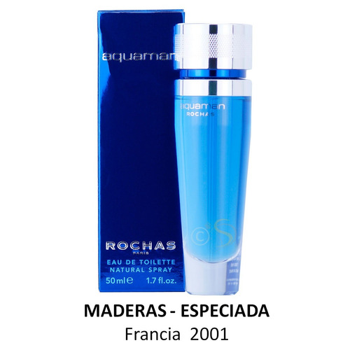 Rochas Aquaman  Edt. 50ml. (perfumes Hueta)