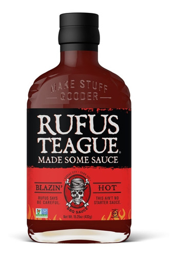 Salsa Bbq Rufus Teague 432g Bazin Hot