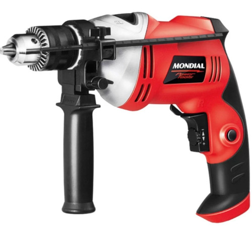 Furadeira martelete elétrica de 13mm Mondial FFI-05 700W + accesorios 127V