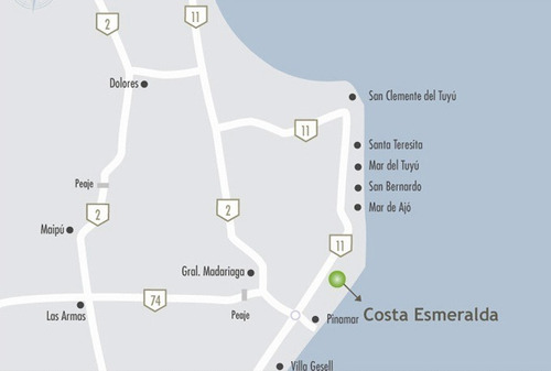 Imagen 24 de 30 de Casa Perimetral Bueno #200-300 - Costa Esmeralda - Golf 1 - 1017m2 #id 11087