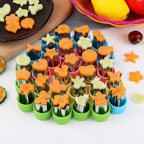 Cortadores De Formas Para Alimentos Para Niños Juego D...