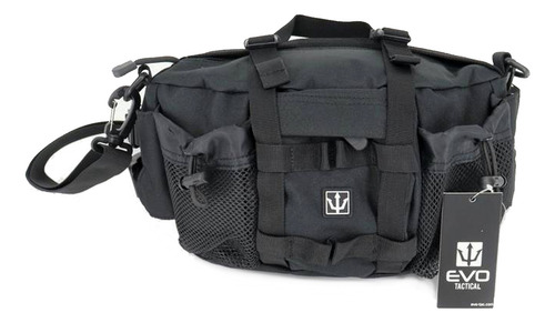 Bolsa Pochete Tático Multifunção Apex - Evo Tactical Cor Preto