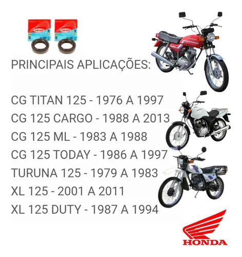 Par Retentor Bengala Cg 125 86 87 88 89 90 Original Corteco Par Retentor Bengala Cg 125 86 87 88 89 90 Original Corteco