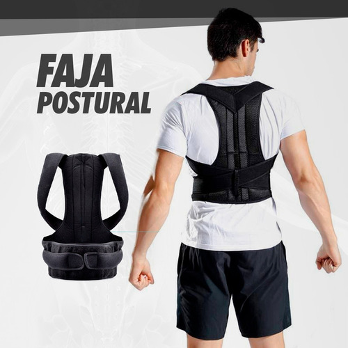 Faja Ortopédica Correctora De Columna Para La Espalda