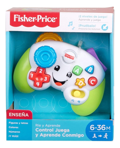  Fisher Price Ríe Y Aprende Control Juega Y Aprende Conmigo