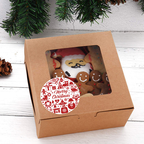 Paquete De 50 A 500 Pegatinas Para Tarjetas De Regalo De 1 P